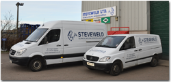 Steveweld Ltd delivery vans